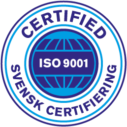 ISO 9001 certified icon